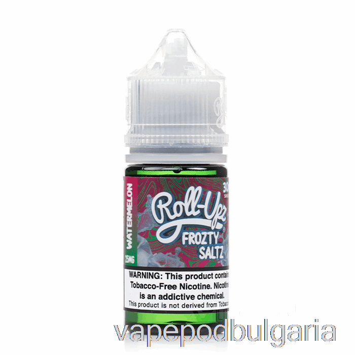 Vape Bulgaria диня пунш лед - сок Roll-upz сол - 30ml 50mg